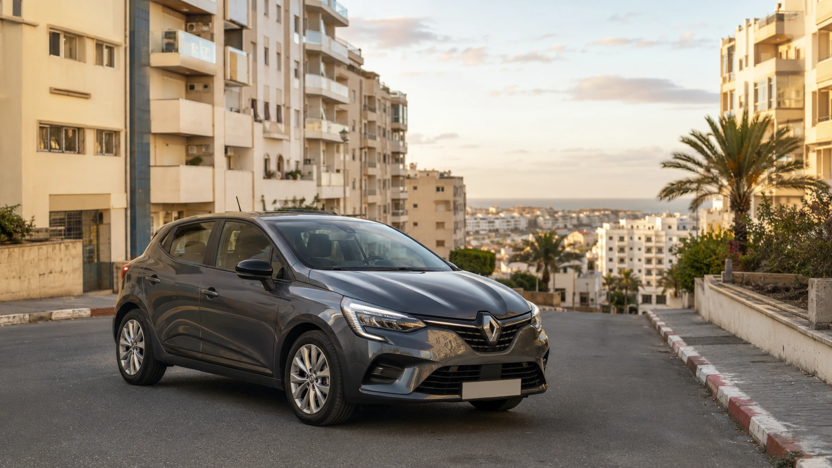 Voiture de location récente dans le Quartier Haj Mokhtar à Tanger